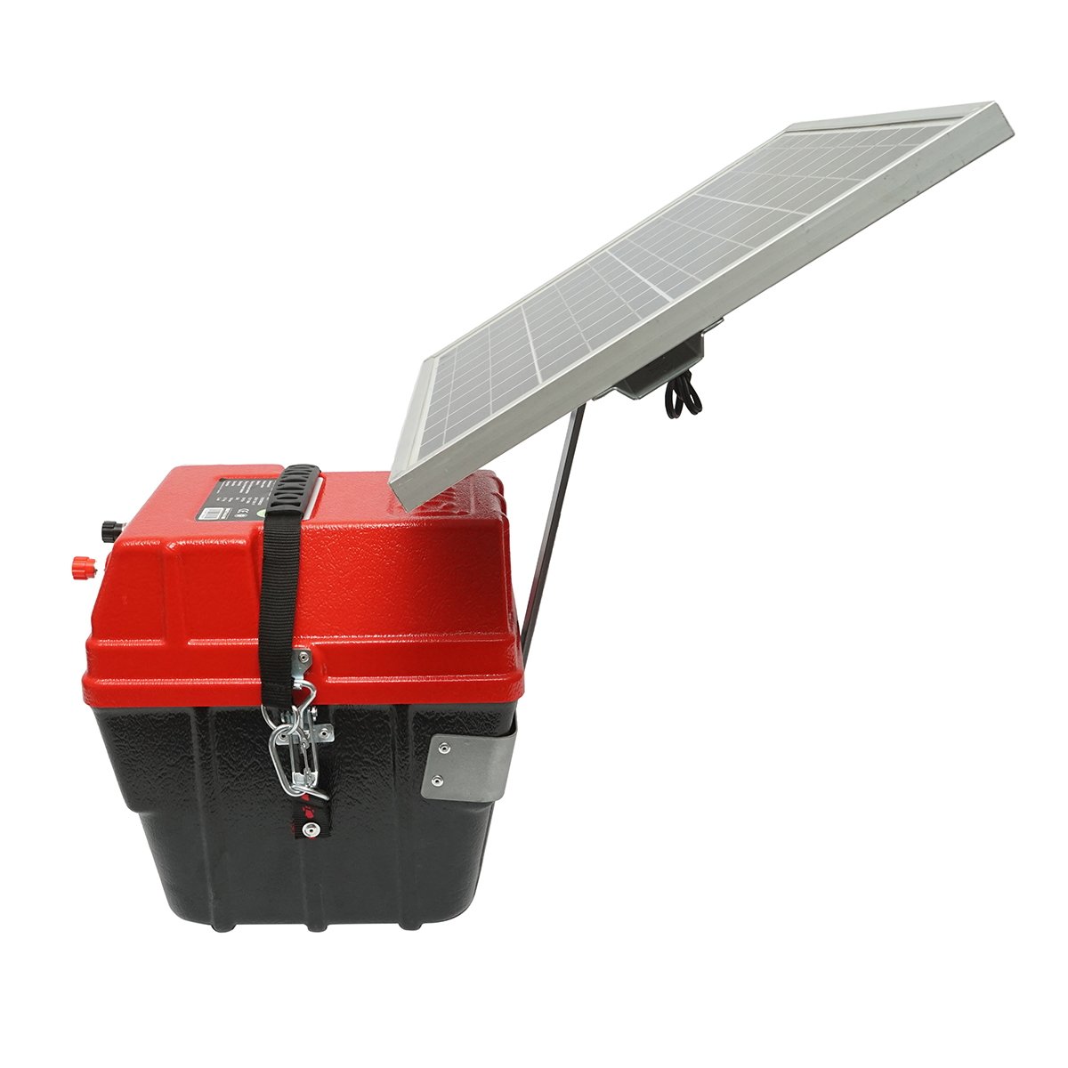 Aparat generator de impulsuri 6.9 Joule 12-220V cu baterie 12V, 14A si panou solar 20W